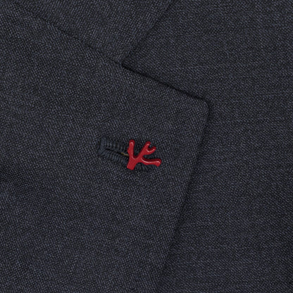 $6190 ISAIA "Capri" Dark Blue Jacket Sport Coat Fine Wool  42 US / 52 EU  8R