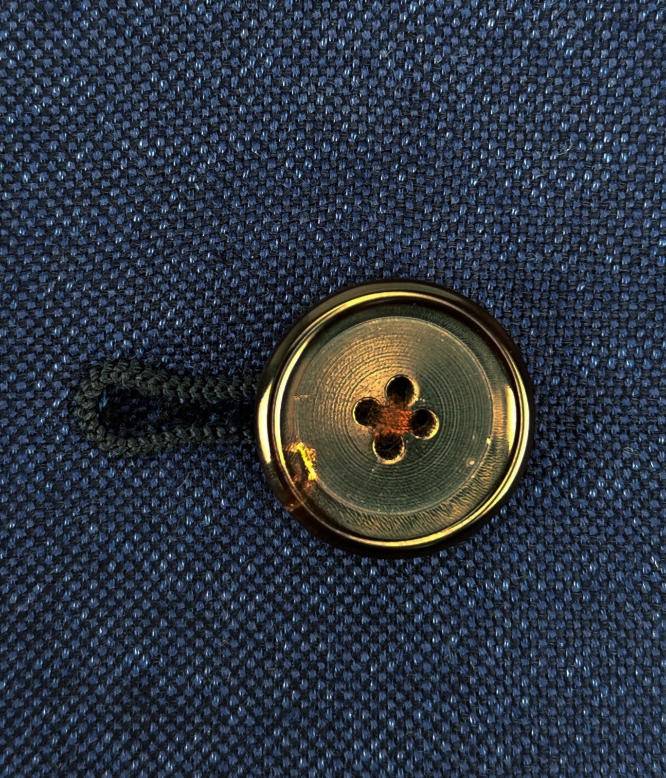 RAFFAELE CARUSO Blue 3/2 Roll Jacket Sport Coat Cashmere Silk 46 US 56 IT