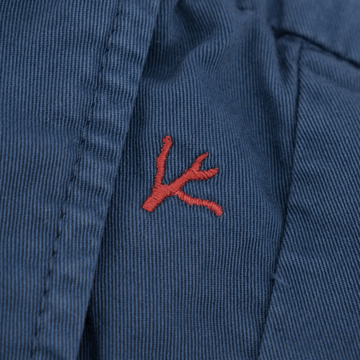 1150$ ISAIA NAPOLI Blue Drawstring Cargo Pant Cotton Relaxed Fit 34 US / 50 IT