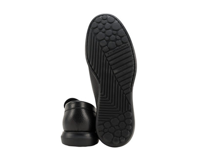 1250$ TESTONI Penny Loafer Shoes Karibu Calf Black 8 UK / 9 US / 42 IT