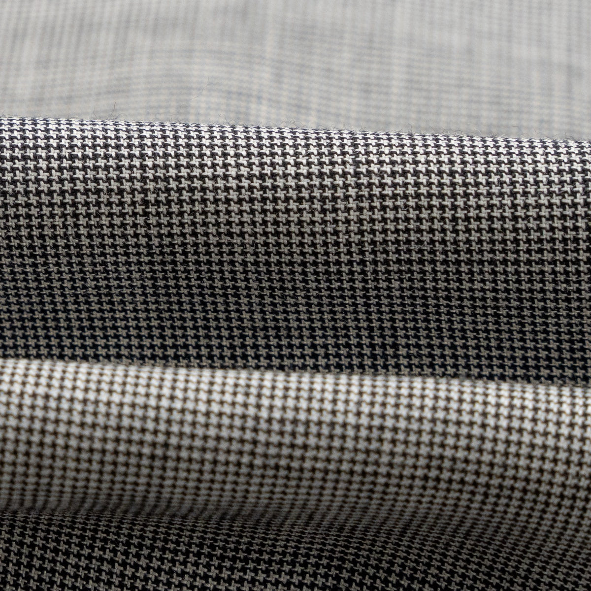 $2700 SARTORIA PARTENOPEA Total Hand-Sewn Suit Wool 140's Gray Houndstooth