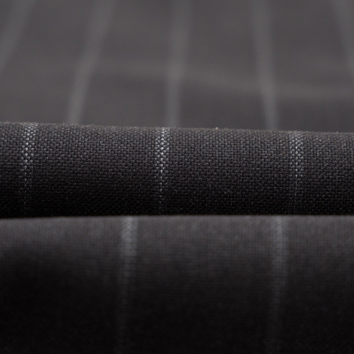 $6850 ISAIA NAPOLI "Gregorio" Dark Gray Suit Hand-Sewn Fine Wool Striped