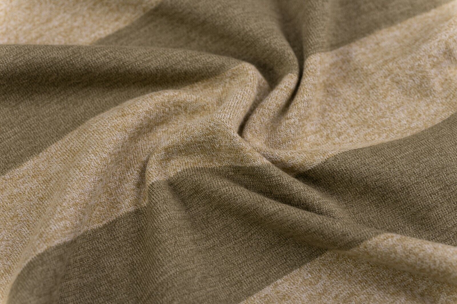 Luxury Knitwear FIORONI CASHMERE by Attolini Sweater Striped Cotton 40 US  50 EU