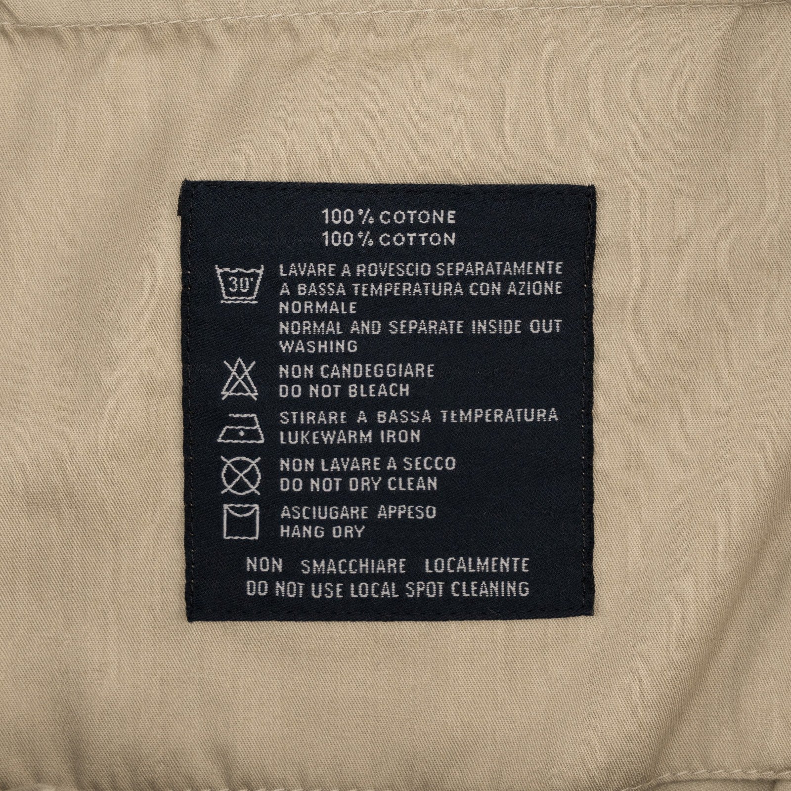 700$ BURBERRY Beige Chino Pant Twill Cotton Regular Loose Fit  42 US 58 EU