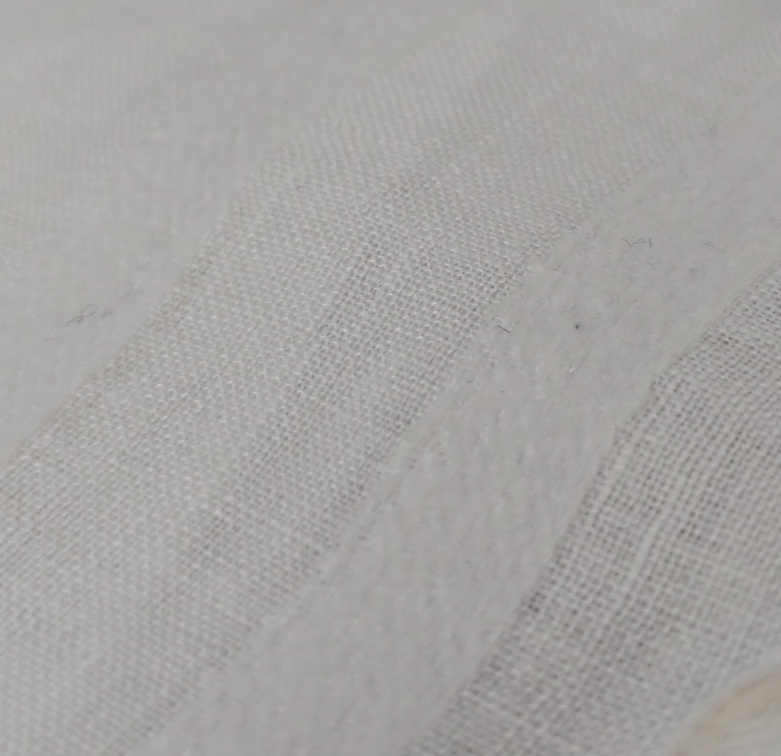 820$ ISAIA NAPOLI White Camp Collar Shirt Jacquard Cotton Linen