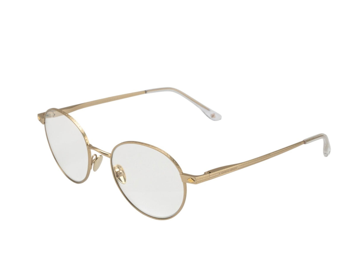 520$ GIORGIO ARMANI Eyeglasses Frame with Clip-On Sunglasses Green Lenses
