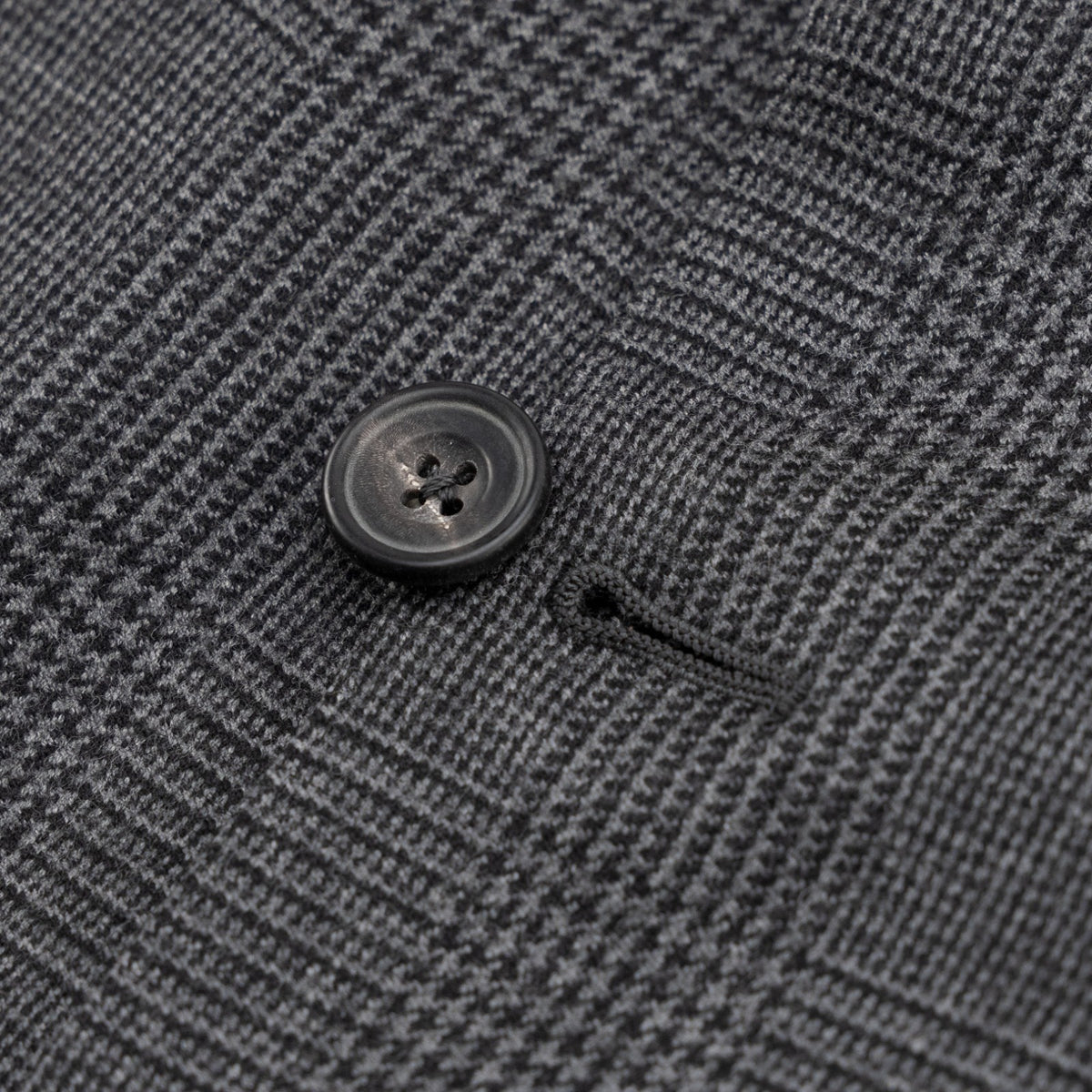 $3475 RUBINACCI NAPOLI Double Breasted Suit Gray Wool Glen Plaid  40 US / 50 EU