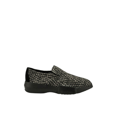 1150$ GIORGIO ARMANI Runway Shoes Woven Mesh Tech + Suede 5 UK / 6 US / 39 IT