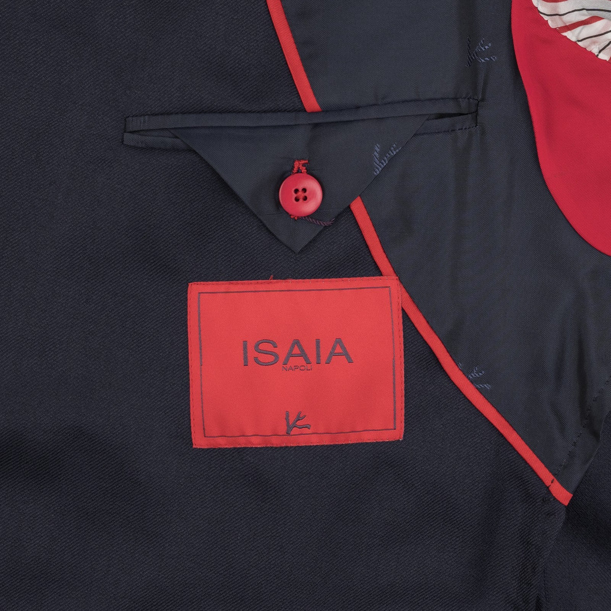 $7150 ISAIA "Capri" Blue Sport Coat Water Repellent Aquacashmere 36 US 46 EU 8R