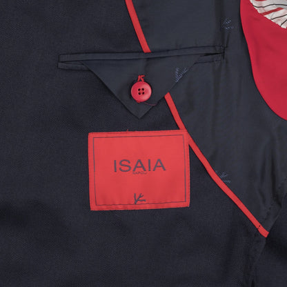 $7150 ISAIA "Capri" Blue Sport Coat Water Repellent Aquacashmere 36 US 46 EU 8R