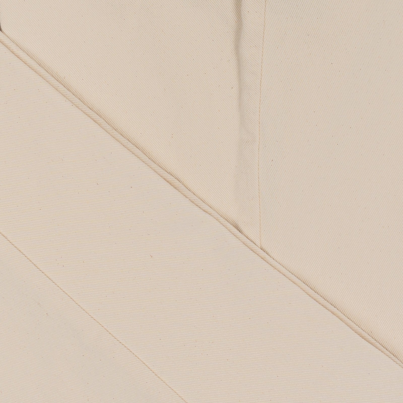550$ RUBINACCI NAPOLI Ivory Gabardine Cotton Pant  40 US / 56 EU Made in Napoli