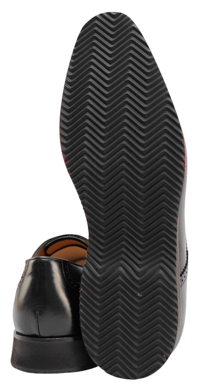 $1350 TESTONI BOLOGNA "Bolgheri" Derby Shoes Black Antique Calf