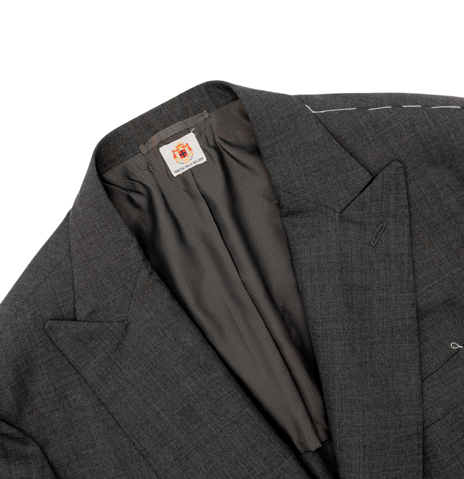 $3450 LUIGI BORRELLI NAPOLI Gray Jacket Sport Coat Knit Wool 44 US / 54 EU  8R