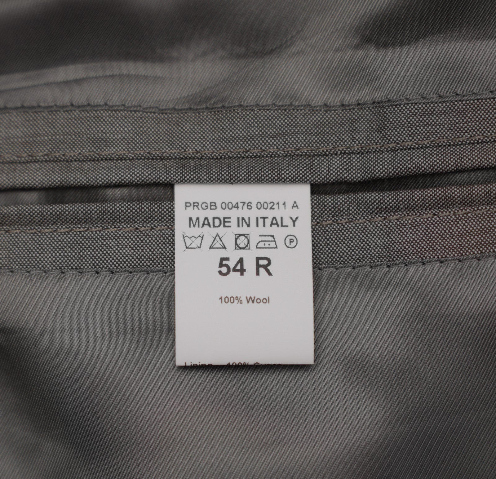 $3200 ISAIA NAPOLI Varsity Bomber Jacket Gray Techno Wool 44 US / 54 EU