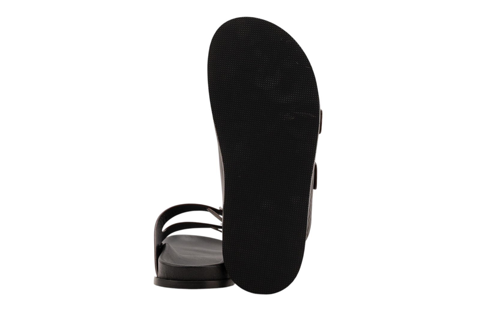 550$ TESTONI Filicudi Sandal Lux Calf + Interlocking Cigar 10 UK - 11 US - 44 IT