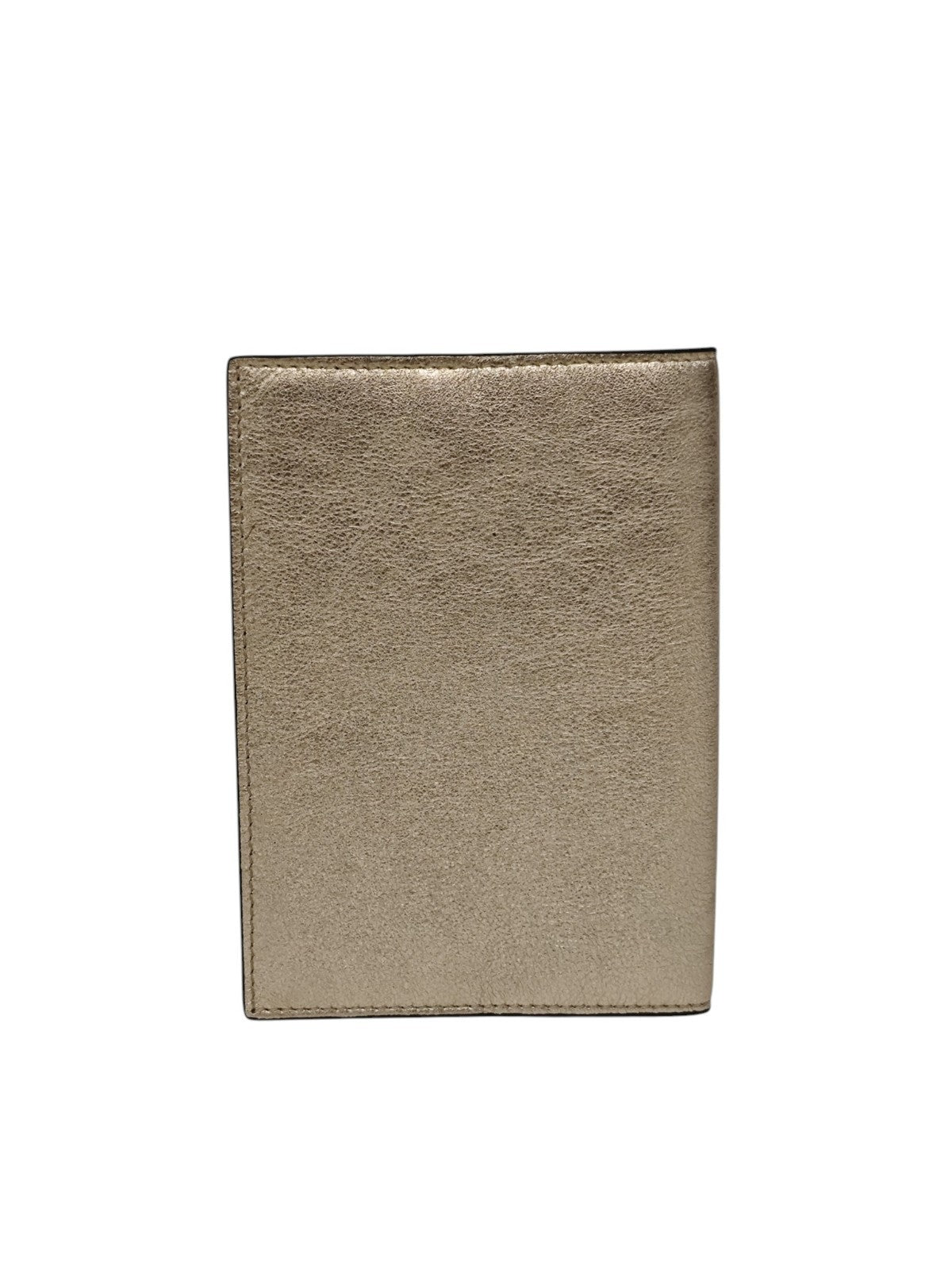 220$ PINEIDER FIRENZE 1774 "Metro Smooth" Passport Holder Calf Gold