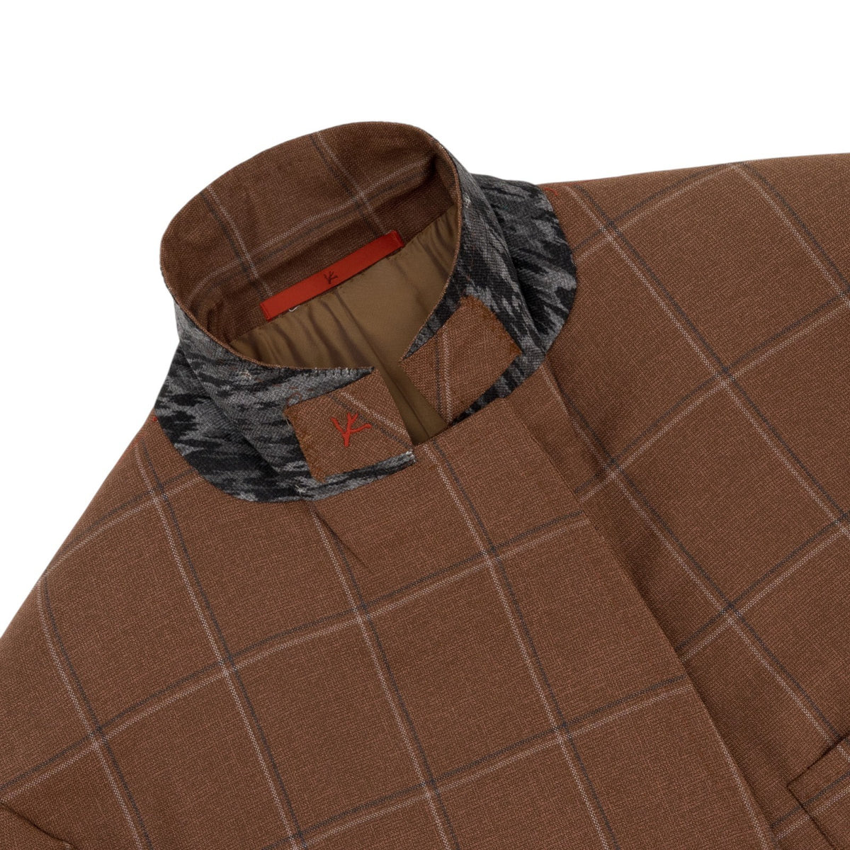 $6450 ISAIA NAPOLI "Capri" Rust Hand-Sewn Suit Fine Wool 38 US / 48 EU 8R