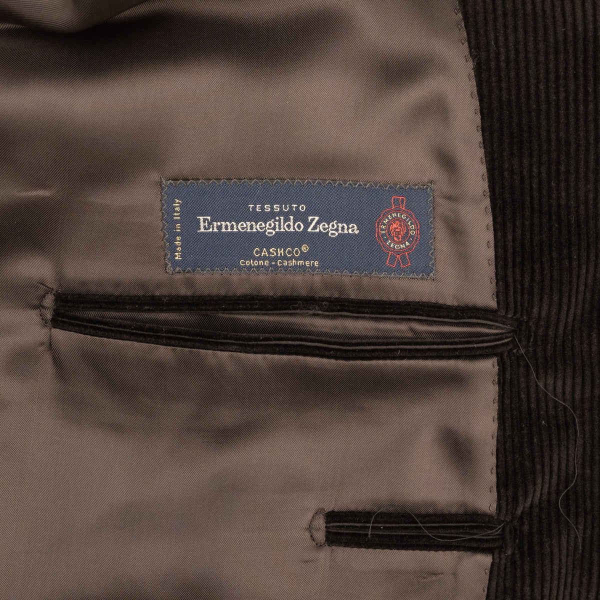 1650$ DAVIDE CENCI Jacket Sport Coat Ermenegildo Zegna Cashcotton 46 US / 56 IT