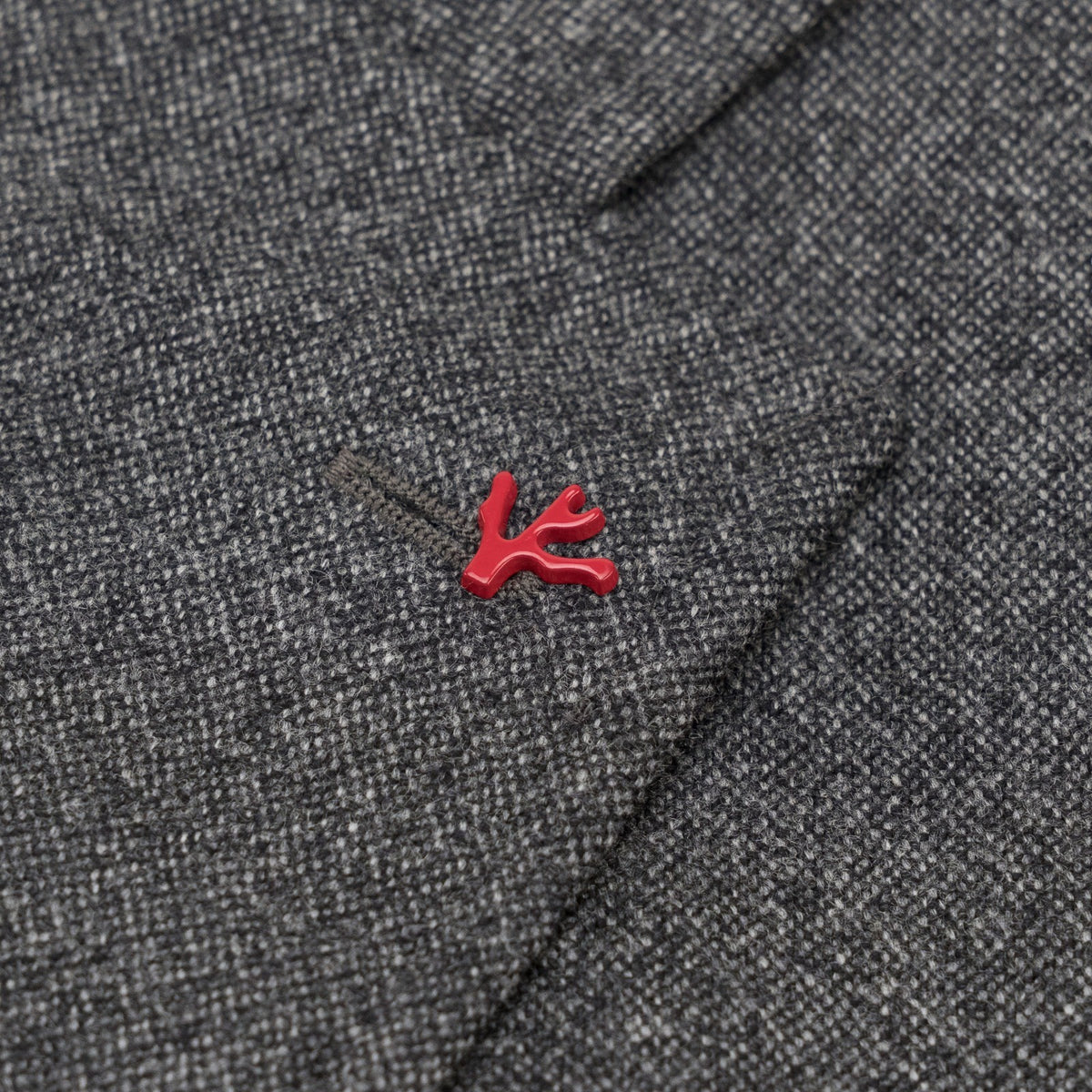 $6900 ISAIA NAPOLI "Capri" Dark Gray Suit Wool / Cashmere 46 US / 56 EU 7R