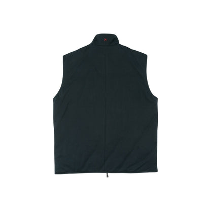 $2800 ISAIA NAPOLI Green & Blue Reversible Vest Jacket Techno Wool 38 US / 48 EU