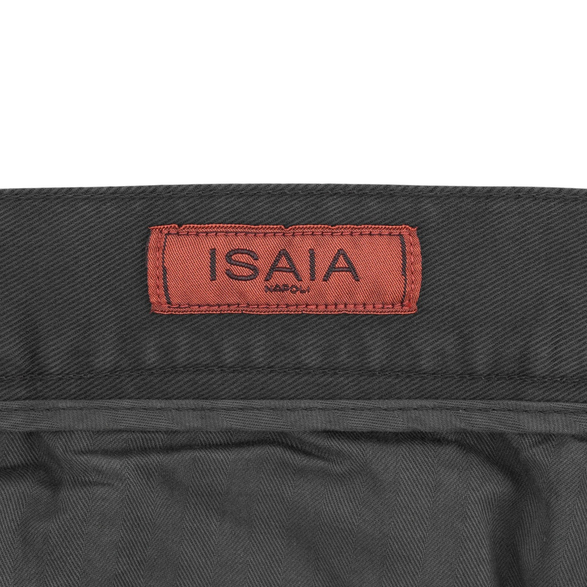 690$ ISAIA NAPOLI Dark Gray Denim Jeans Pant 5 Pocket Cotton 34 US / 50 EU