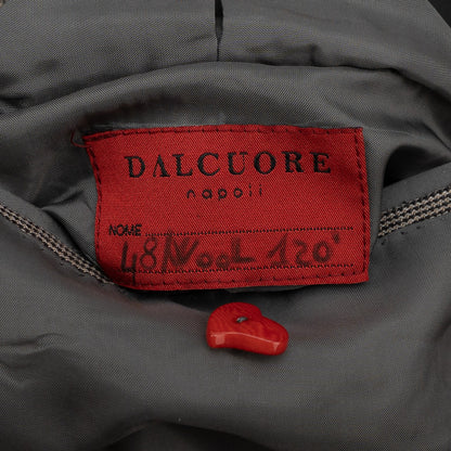 Sartoria DALCUORE NAPOLI Hand-Sewn Jacket Sport Coat Wool 120's 38 US / 48 EU -2