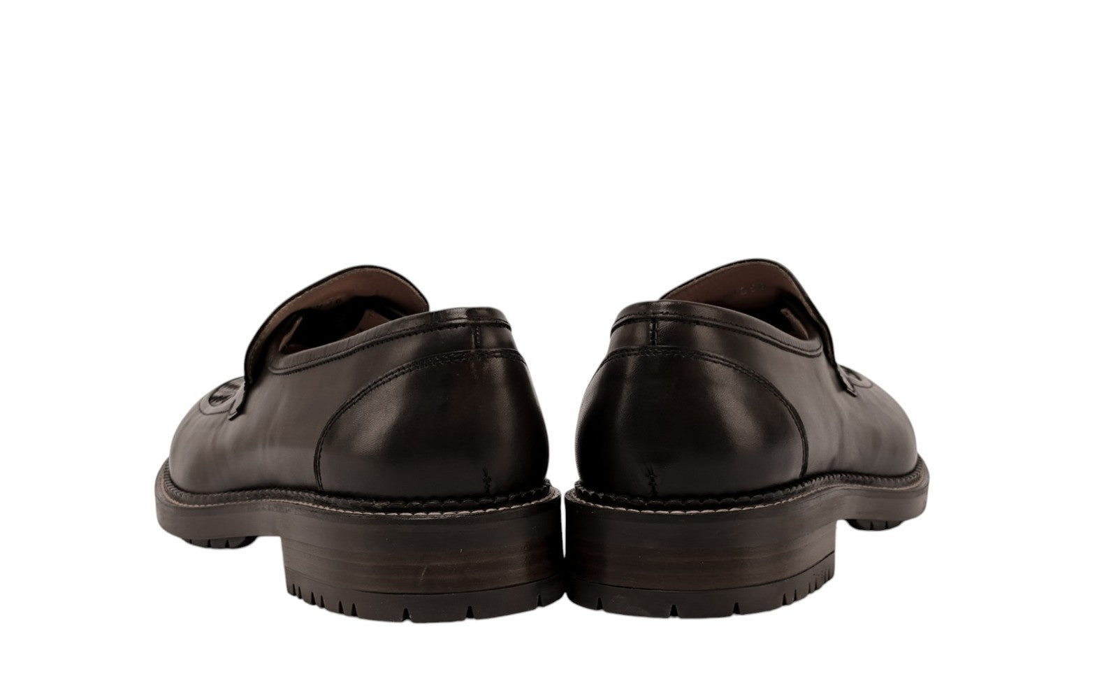 1300$ TESTONI "Camogli" Brown Tassel Loafer Antique Calf 8 UK 9 US 42 IT