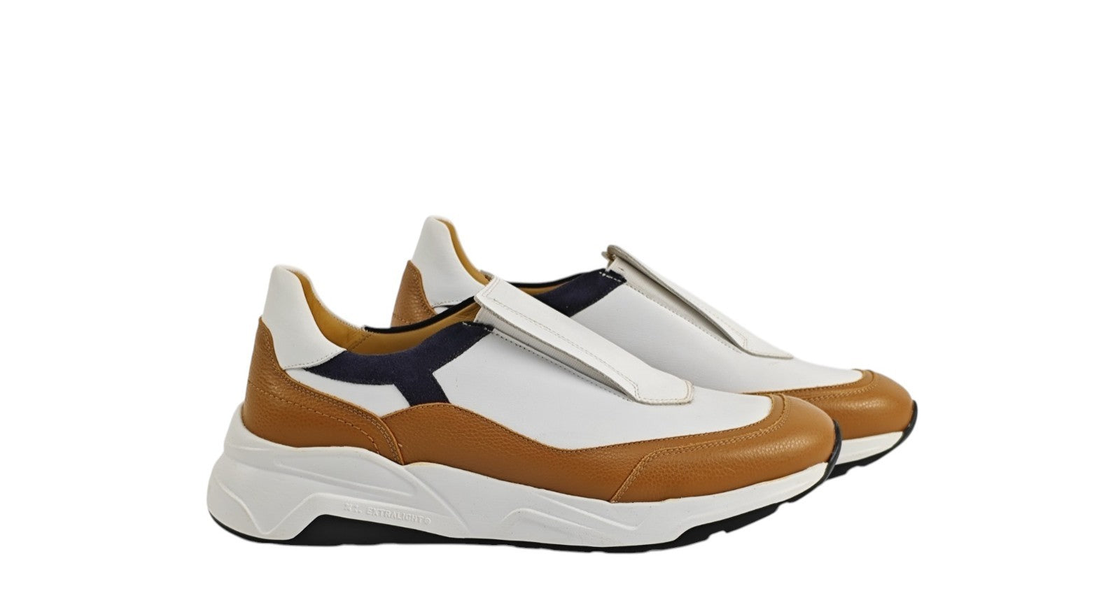 1150$ TESTONI "Cagliari" SlipOn Sneaker Karibu Calf + Suede 8 UK  / 9 US / 42 IT