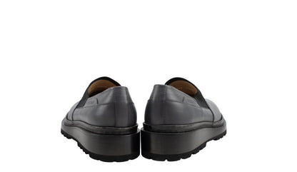 700$ TESTONI Slip On Sport Napa Calf Asphalt 8 UK / 9 US / 42 IT