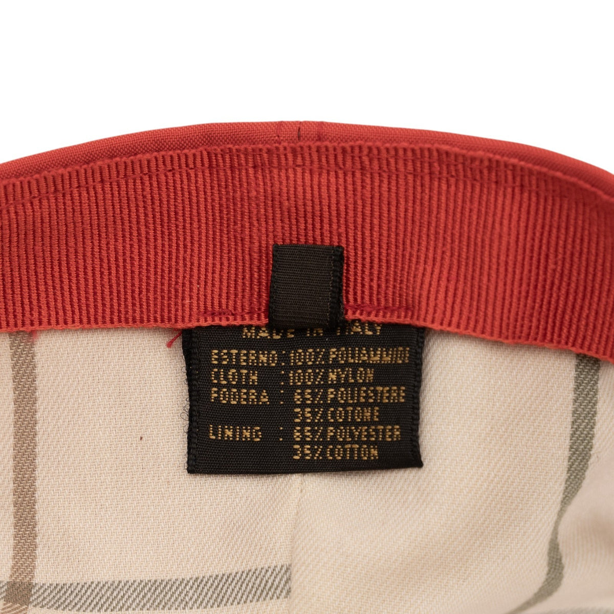 $500 LORO PIANA Baseball "Montecarlo" Hat Storm System Tech Red Size L