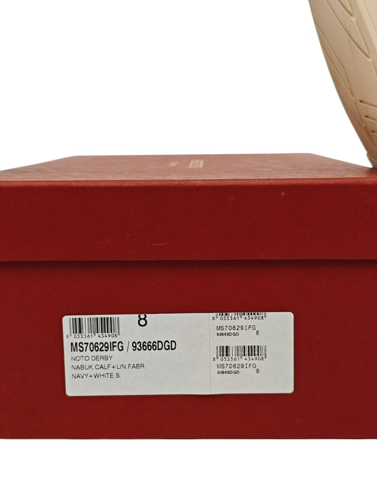 1100$ TESTONI "Noto" Blue Derby Shoes Nubuk Calf 8 UK / 9 US / 42 IT