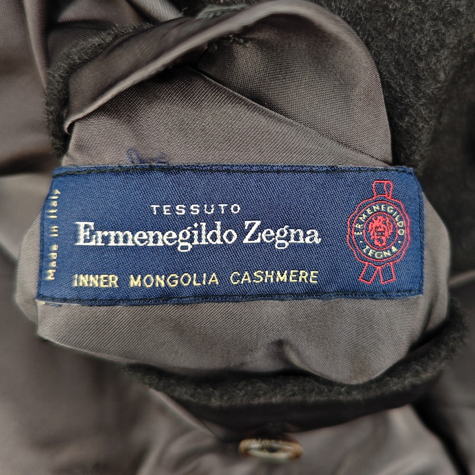 4900$ SARTORIA GEMMATI Belted Coat INNER MONGOLIA CASHMERE ZEGNA 44 US / 54 IT