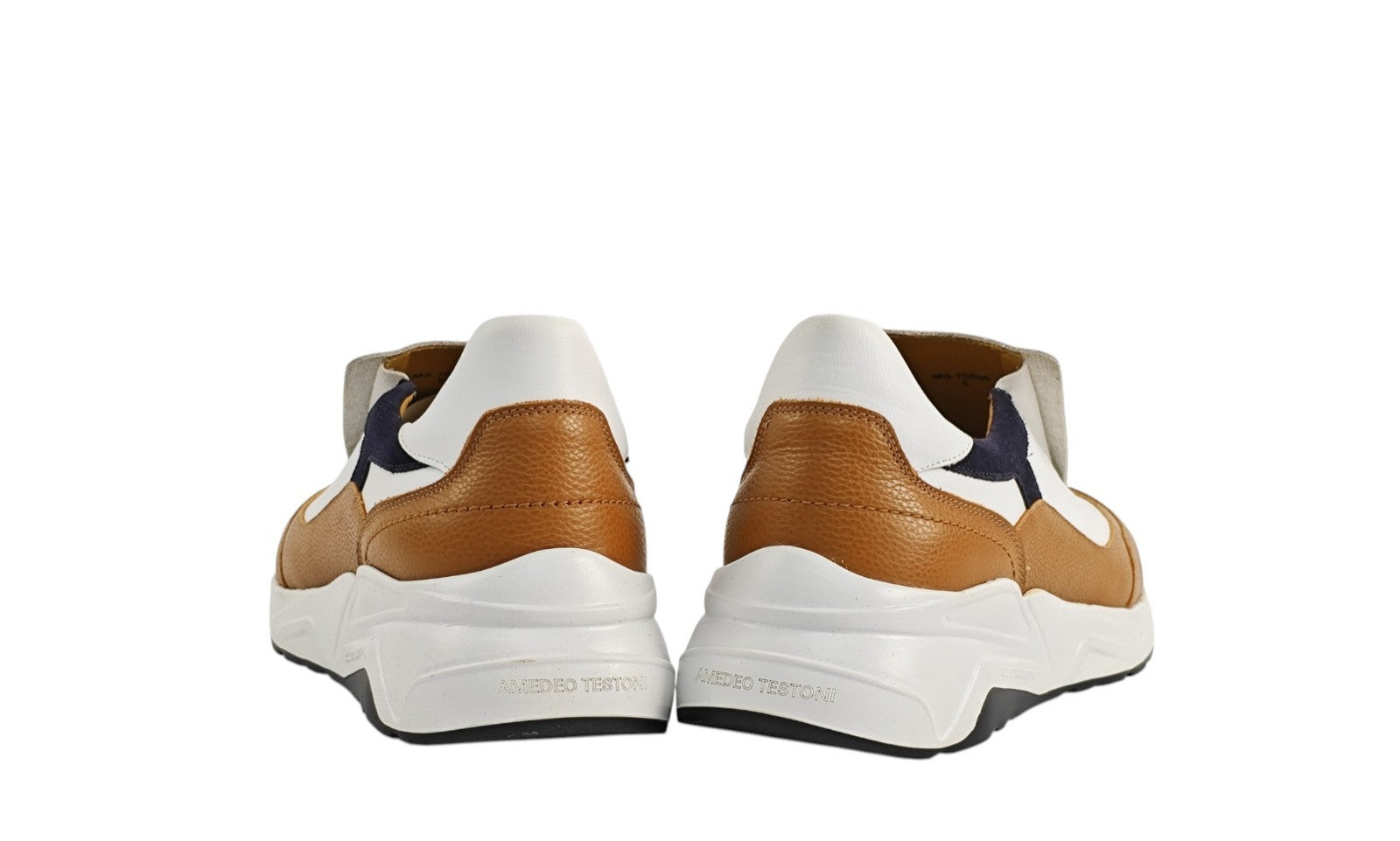 1150$ TESTONI "Cagliari" SlipOn Sneaker Karibu Calf + Suede 8 UK  / 9 US / 42 IT