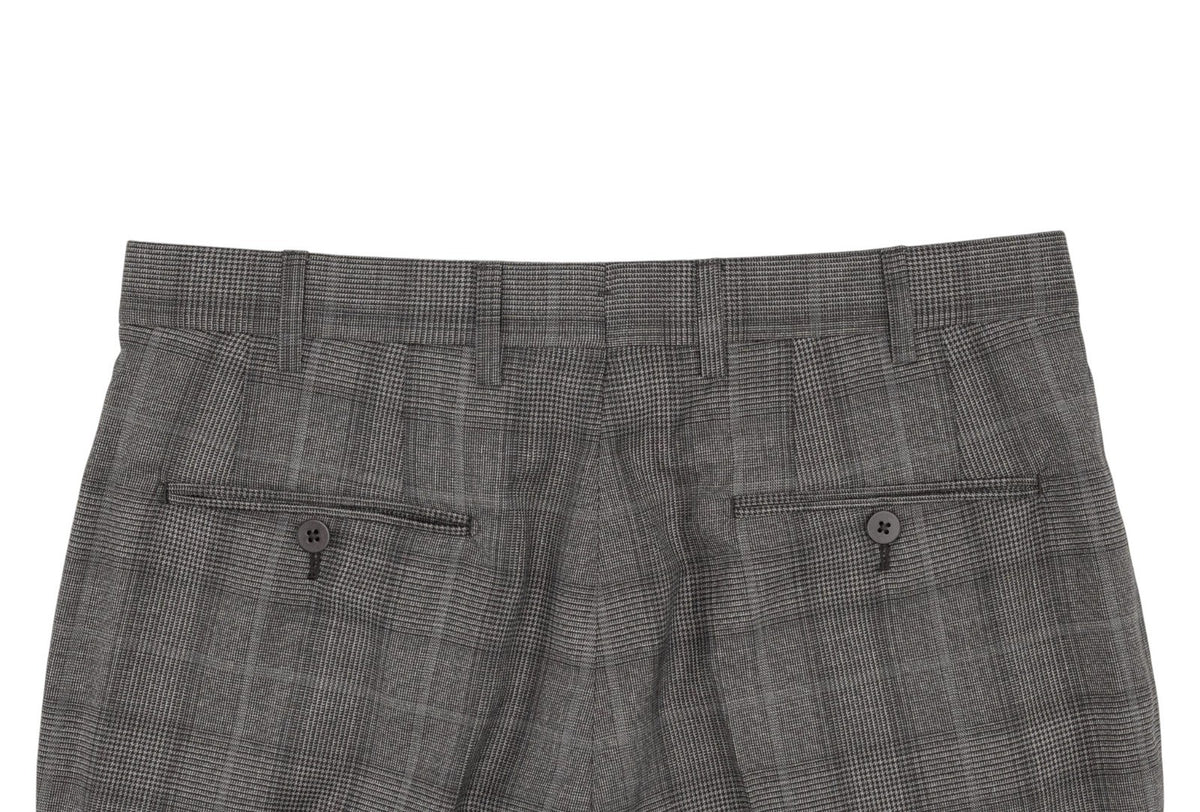 $6600 ISAIA NAPOLI "Marechiaro" Gray Suit Fine Wool 4 Season 38 US / 48 EU 8R