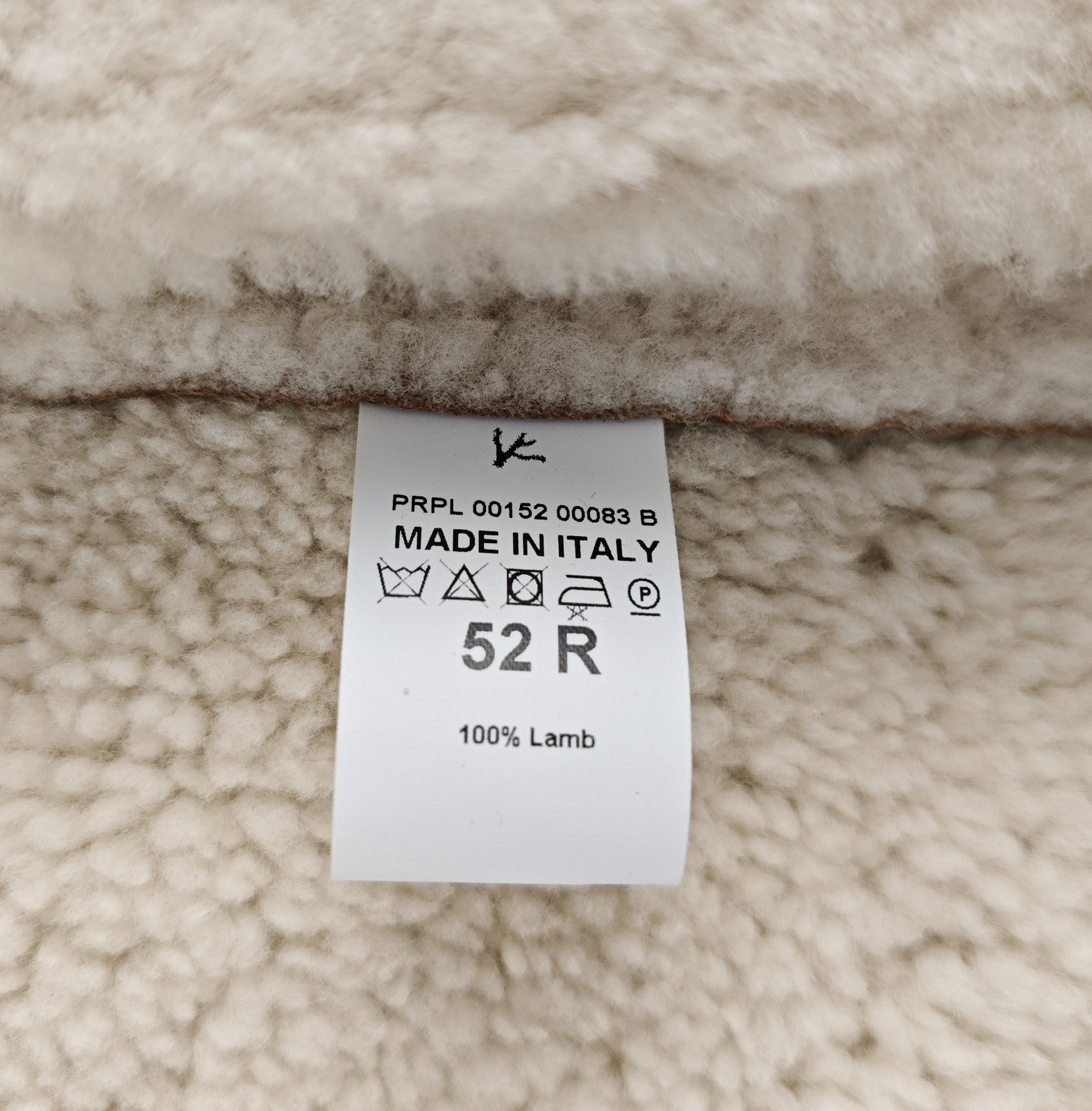 $7275 ISAIA NAPOLI Cognac Brown Aviator Shearling Bomber Jacket 42 US / 52 EU