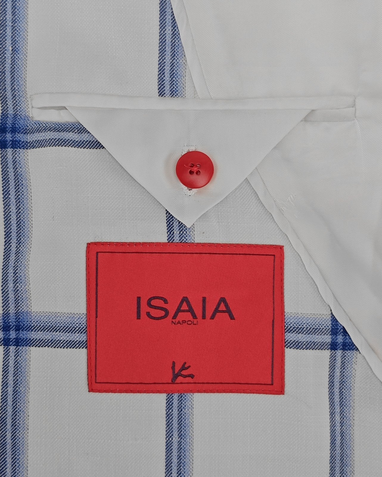 $4600 ISAIA White Sport Coat Wool Cashmere Silk Linen 42 US / 52 EU 8C