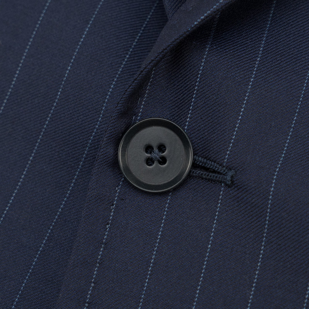 $6650 ISAIA NAPOLI "Capri" Blue Suit Wool Fine Wool 4 Season 44 US / 54 EU 8R