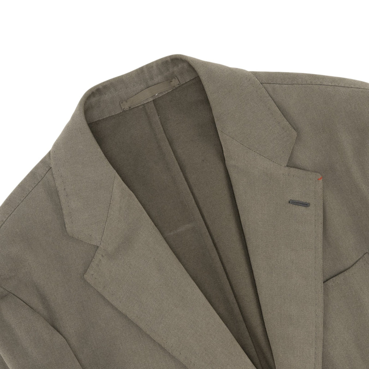 Sartoria DALCUORE NAPOLI Total Hand-Sewn Mud Jacket Sport Coat Cotton - Cashmere