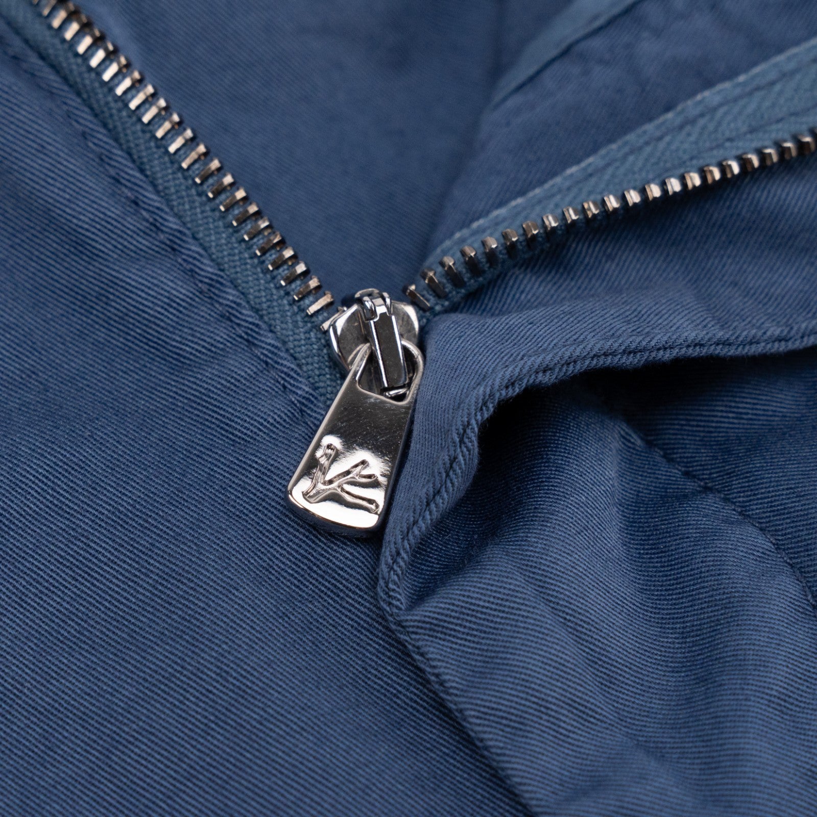 720$ ISAIA NAPOLI Blue 5 Pockets Chino Pant Twill Cotton Slim-TaperedFit