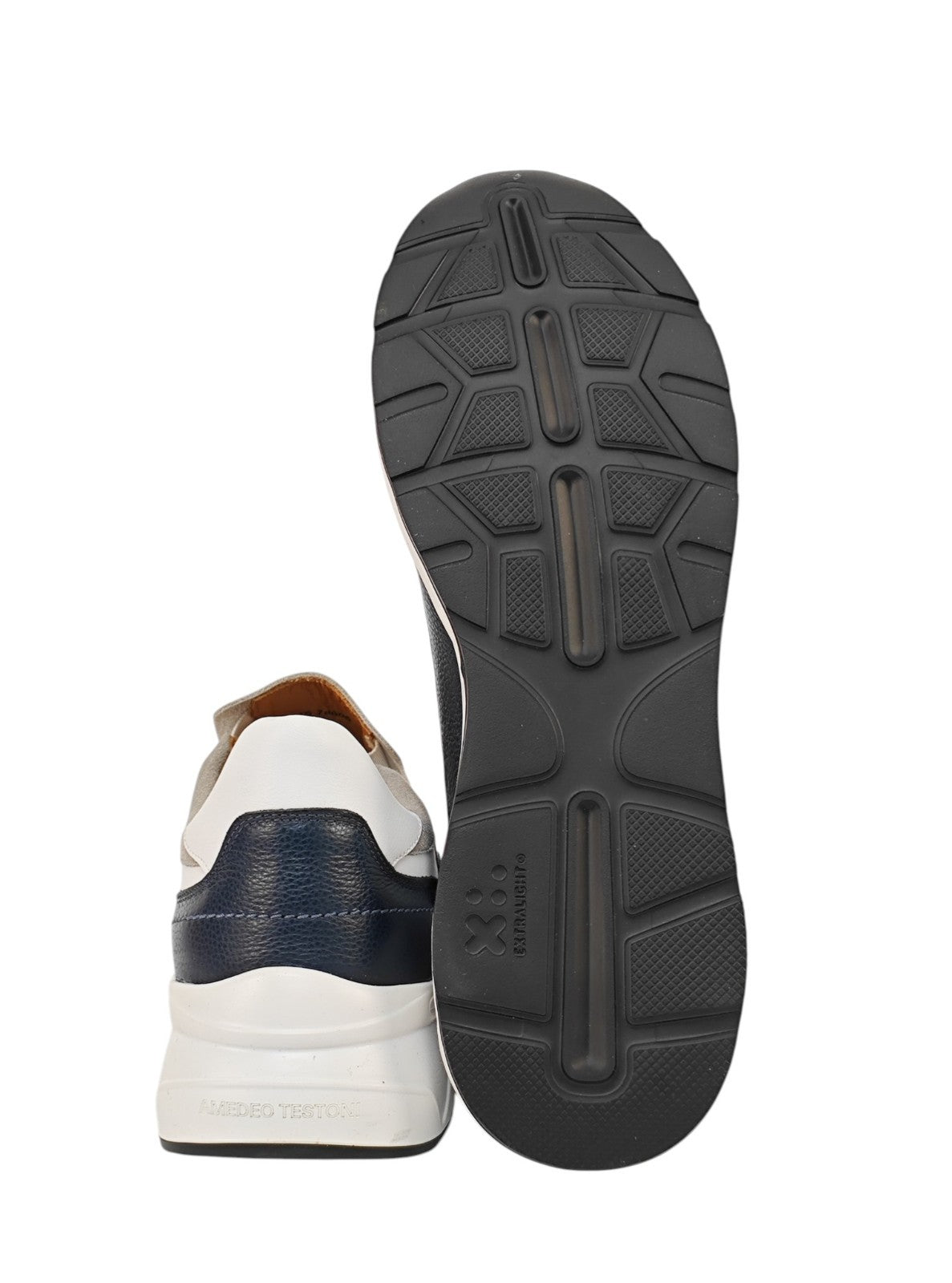 1100$ TESTONI "Cagliari" SlipOn Sneaker Karibu Calf + Suede 8 UK  / 9 US / 42 IT