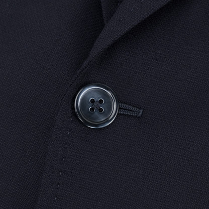 $6600 ISAIA NAPOLI "Domenico" Blue Navy Suit Soft Wool  38 US / 48 EU 7R