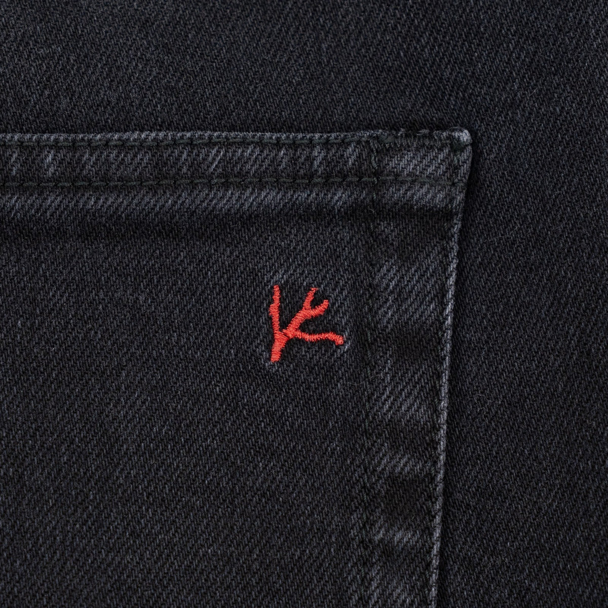 795$ ISAIA Black Washed Denim Jeans 5 Pocket Pant Cotton Slim Fit 36 US / 52 EU