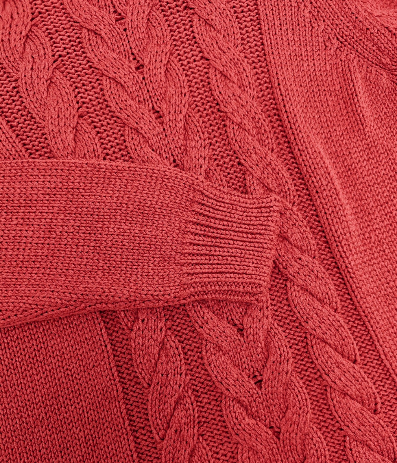 1750$ ISAIA NAPOLI Coral Red Sweater Woven Knit Soft Cotton Silk XL