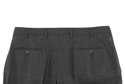 $6600 ISAIA NAPOLI "Marechiaro" Gray Suit Fine Wool 4 Season 46 US / 56 EU 7R