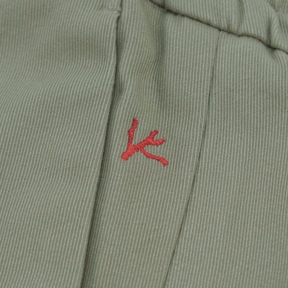 1050$ ISAIA NAPOLI Olive Green Cargo Drawstring Pant Comfort Cotton 32 US 48 EU