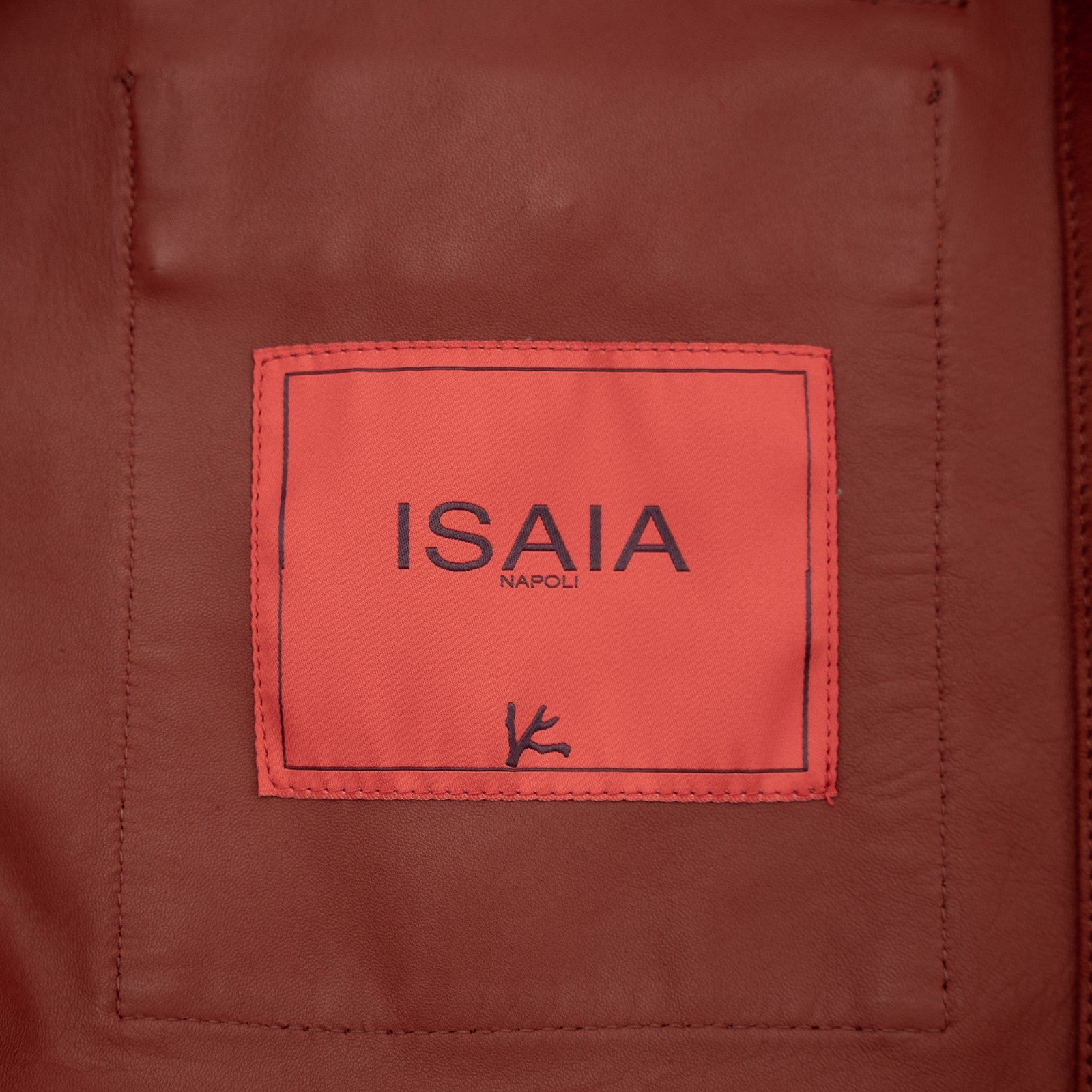 $4450 ISAIA Rust Jacket Shirt Short Sleeve Suede Lambskin Leather 42 US / 52 EU