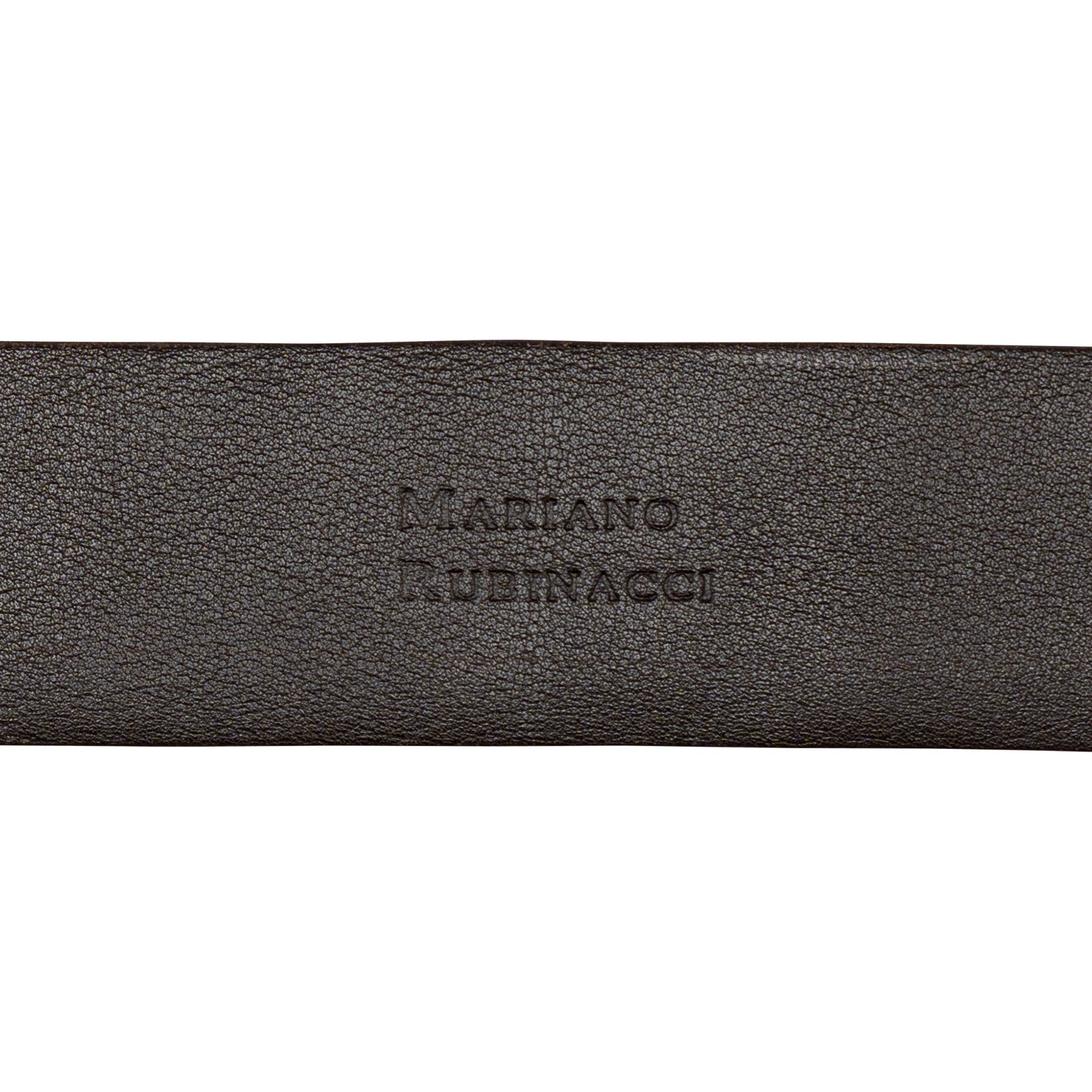 $1250 RUBINACCI NAPOLI Brown Handmade Belt 100% Real Alligator