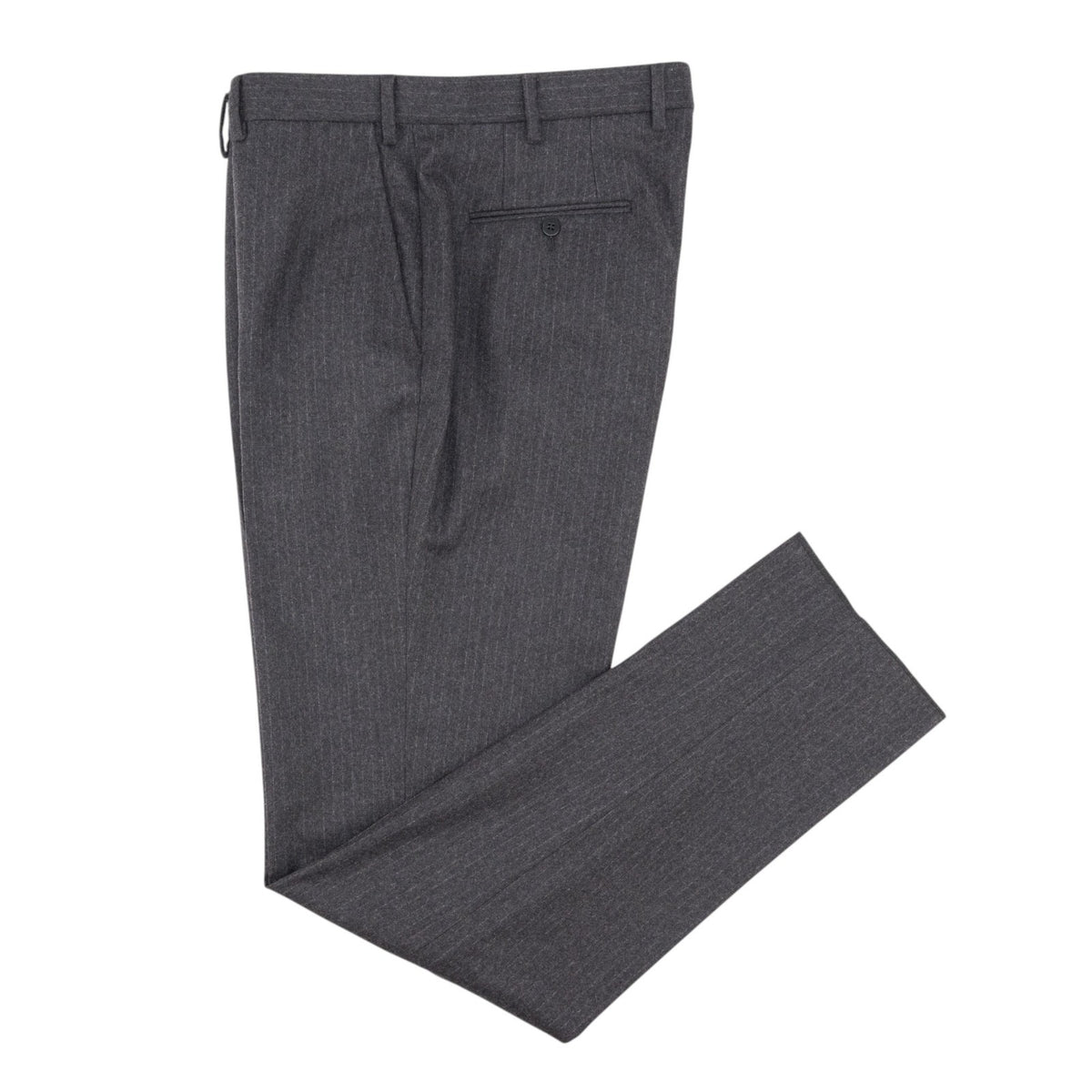 $7100 ISAIA NAPOLI "Marechiaro" Dark Gray Suit Wool / Cashmere  44 US / 54 EU 8R