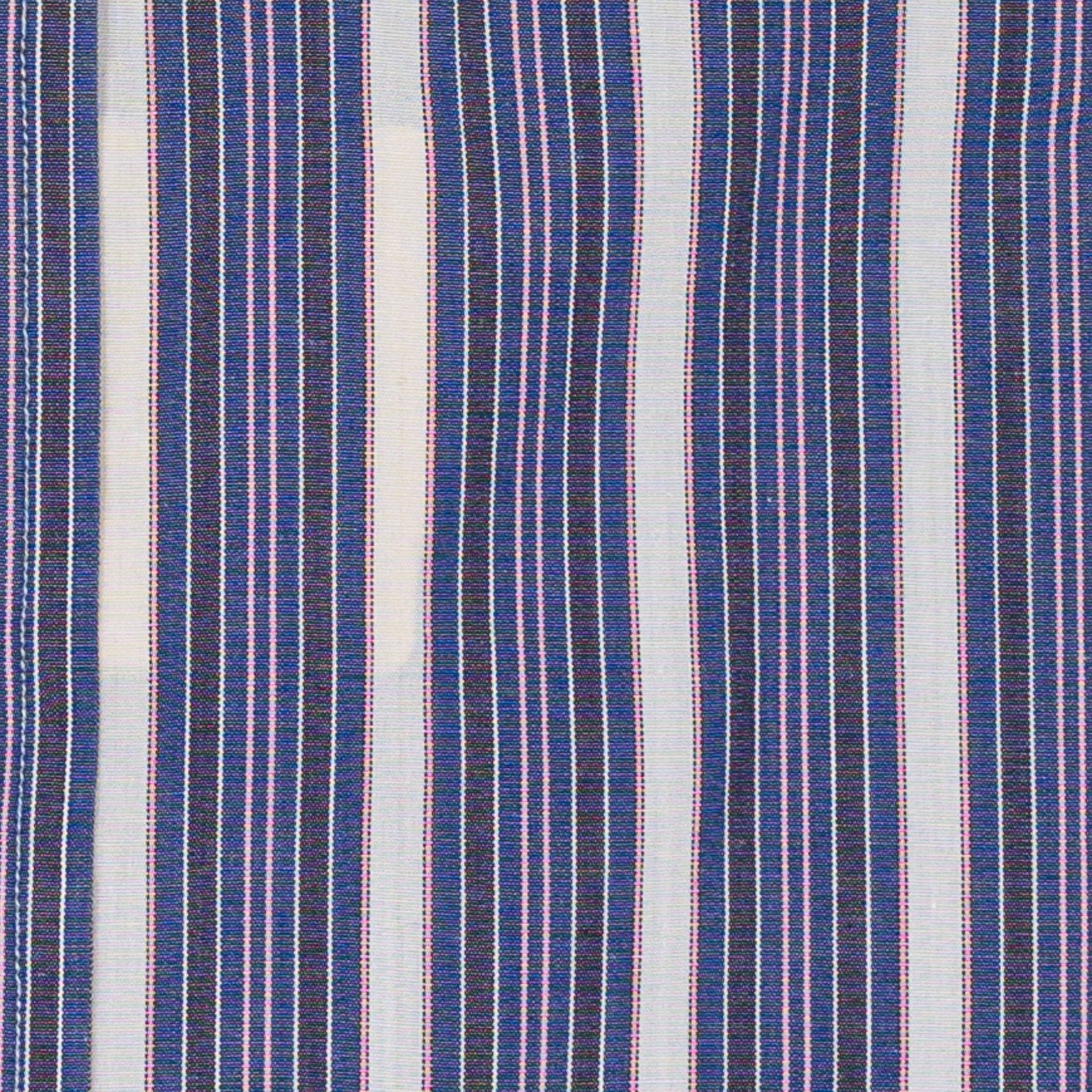 520$ RUBINACCI NAPOLI Purple Hand-Sewn Striped Shirt Cotton Classic Fit   1D