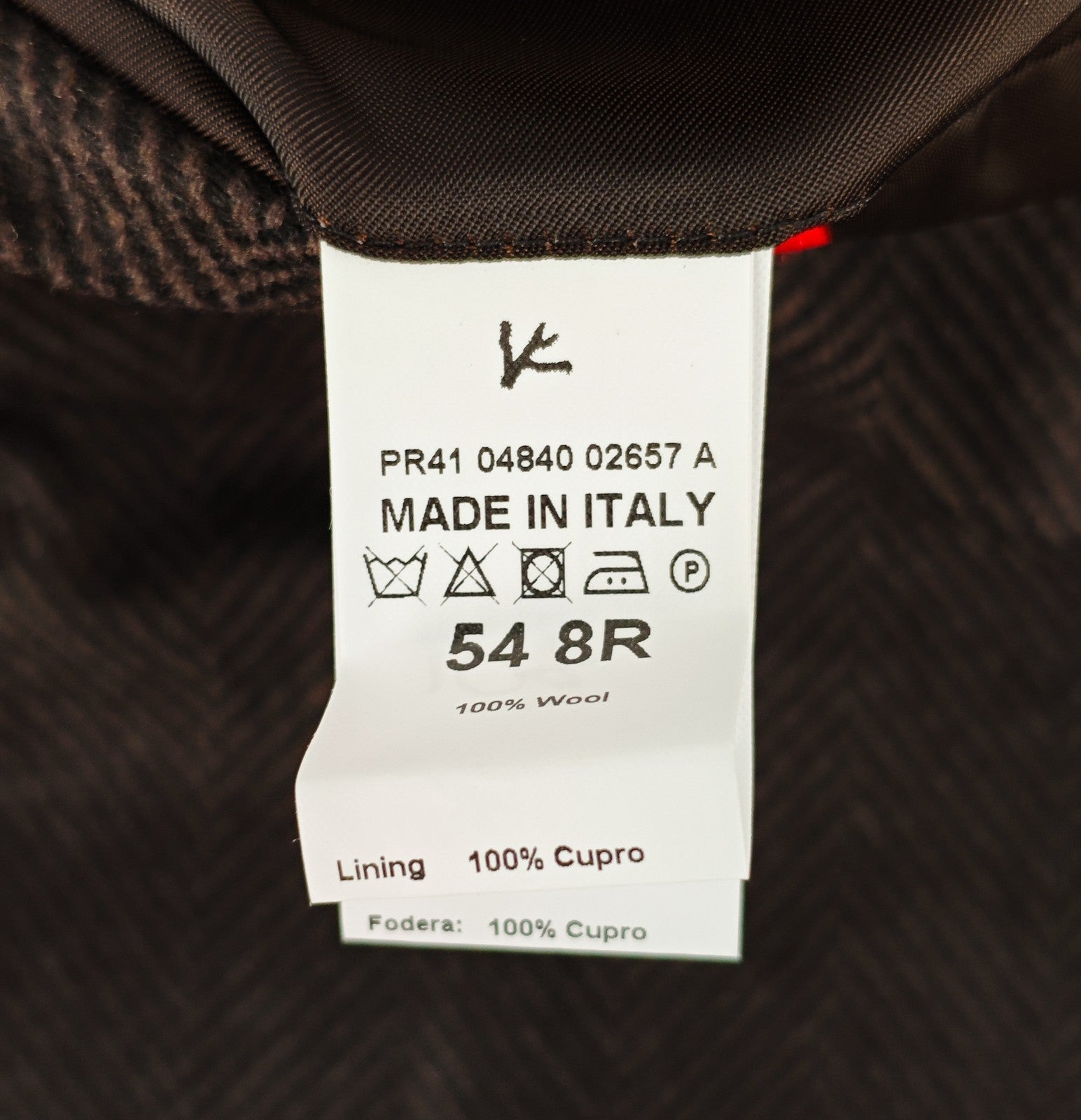 $5425 ISAIA "Capri" Brown Herringbone Sport Coat Tweed Wool  44 US / 54 EU 8R